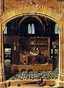 Antonello da Messina St Jerome in his Study oil painting on canvas